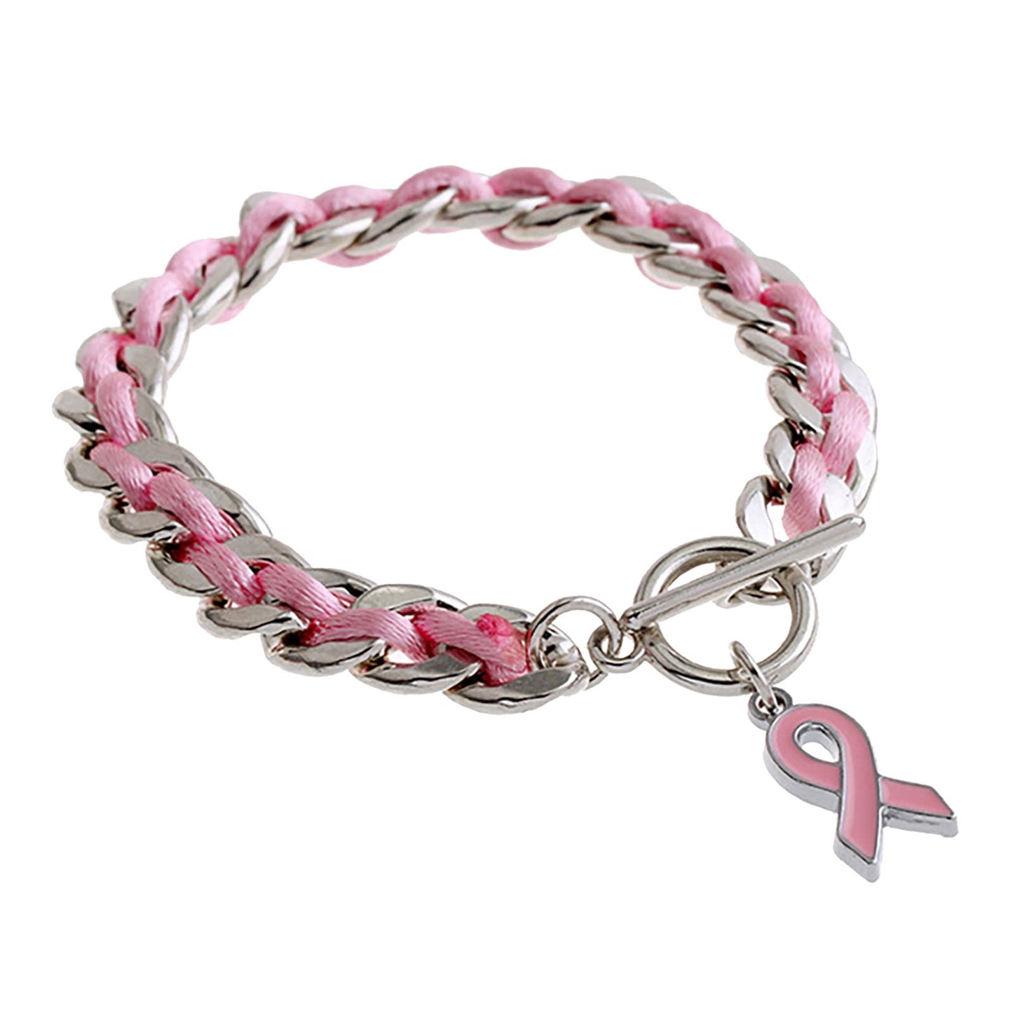 Pink Heart Armband | Samen tegen Borstkanker