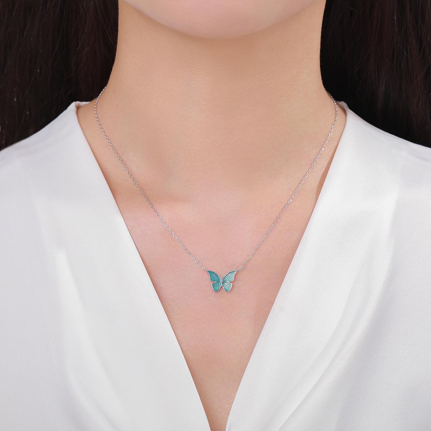 Vlinder Hanger Ketting | Samen tegen Diabetes