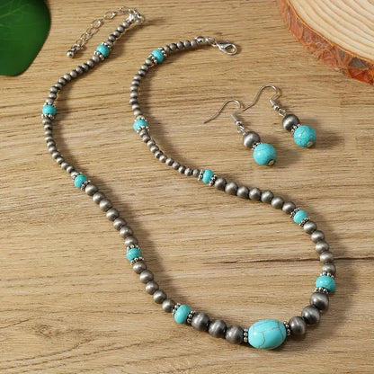 Turkoois Ketting Set | Samen tegen Diabetes