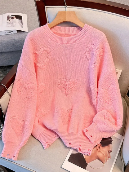 Hartjes Striktrui | Samen tegen Borstkanker