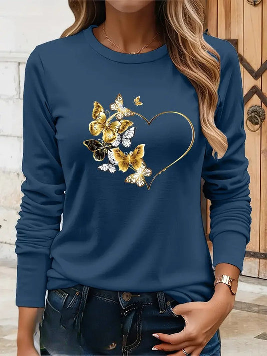 Vlinderhart Sweatshirt | Samen tegen Diabetes