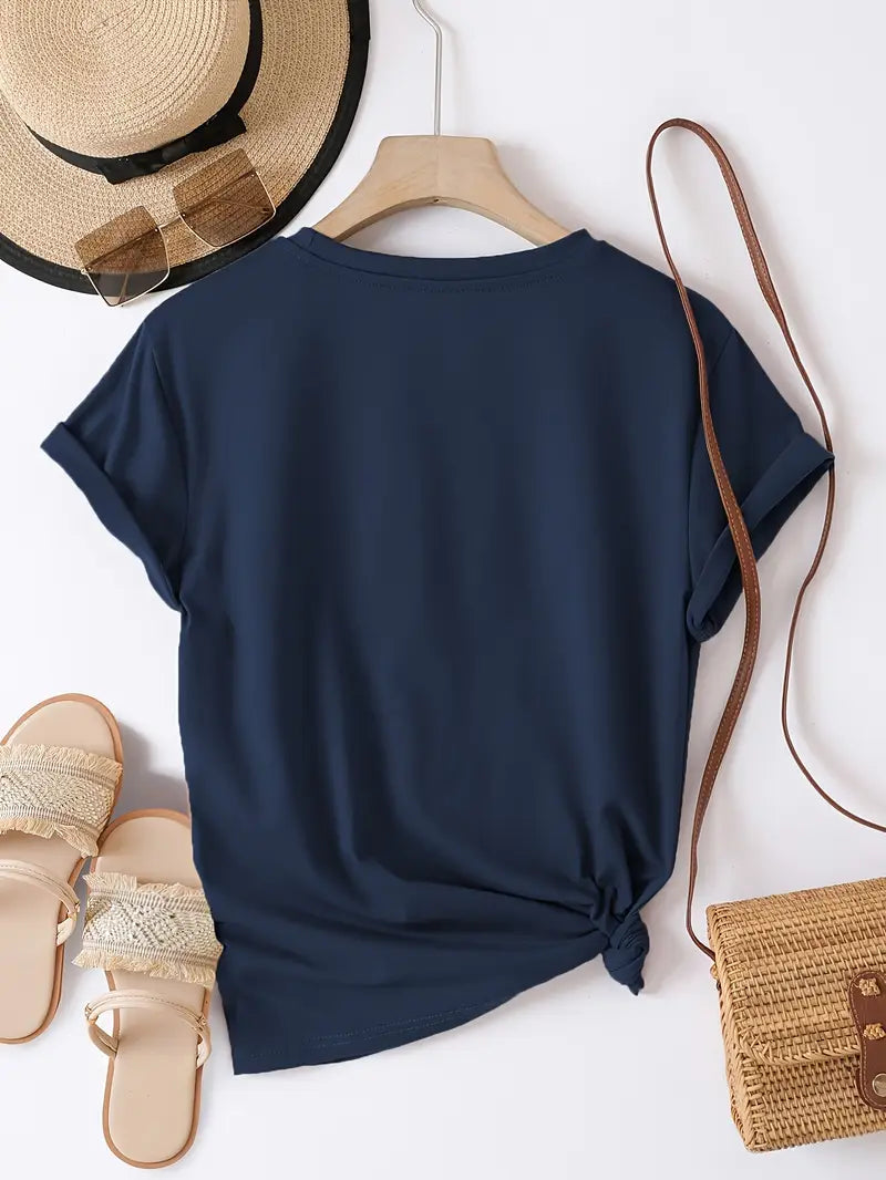 Casual Vlinder T-shirt | Samen tegen Diabetes
