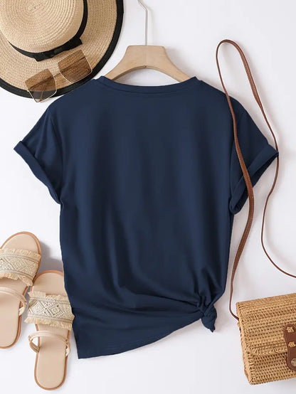 Casual Vlinder T-shirt | Samen tegen Diabetes
