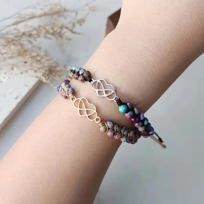 Steen Eeuwigheids Armband | Samen tegen Borstkanker