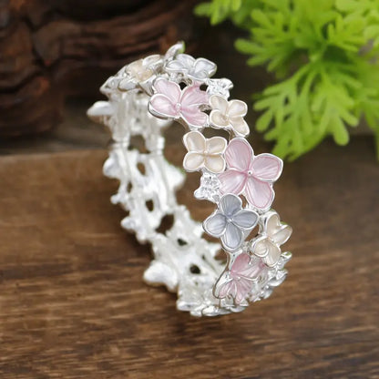 Armband met Bloemen | Samen tegen Borstkanker