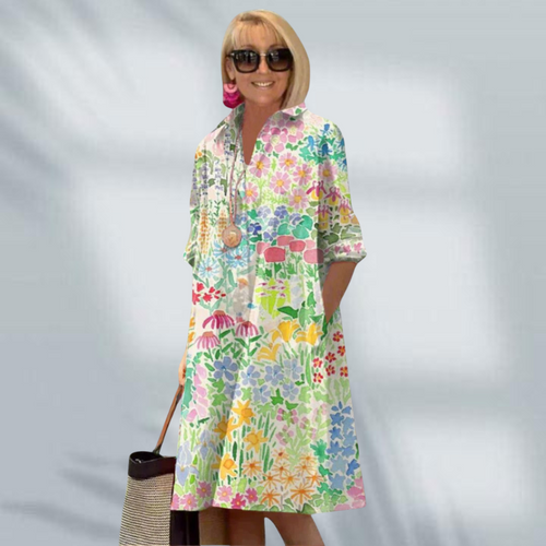 Chloe™ – Elegante bloemenjurk