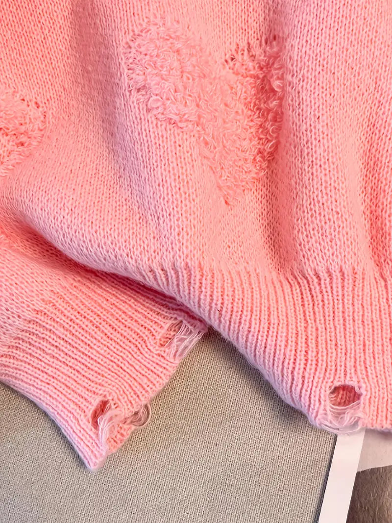 Hartjes Striktrui | Samen tegen Borstkanker