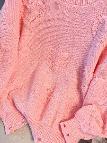 Hartjes Striktrui | Samen tegen Borstkanker