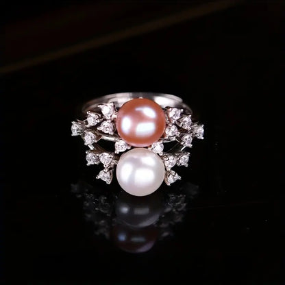 Dubbel Parel Ring | Samen tegen borstkanker