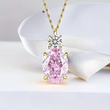 Sprankelende Hanger Ketting | Samen tegen Borstkanker